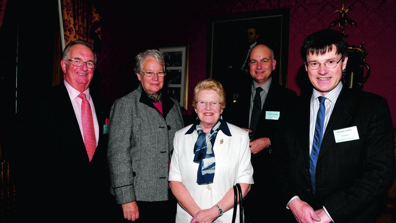 Alex Urquhart, Margaret Silver, Nancy Urquhart, Douglas Campbell and Dominic Fairlie