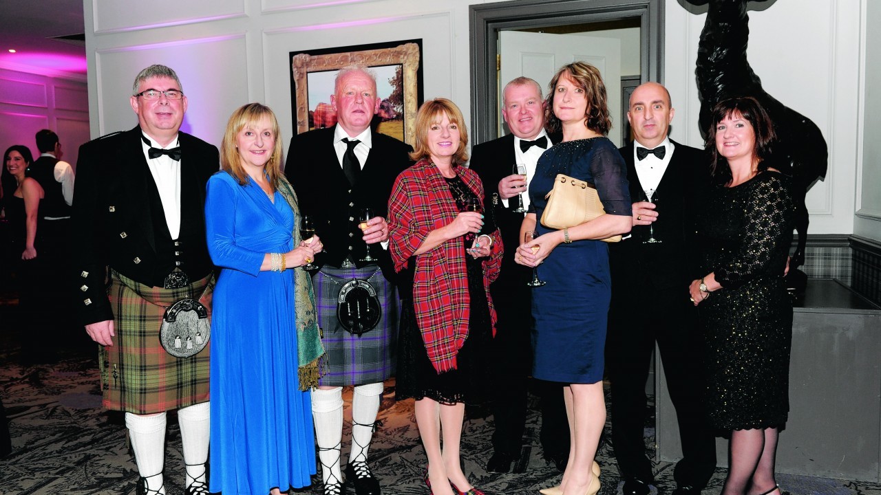 Donald and Alison Ross, Dave and Lesley Marnoch, Robert and Louise Brechin and Kevin and Diane Kelly