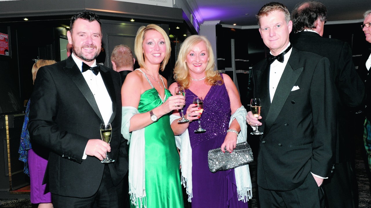 Tony and Gill Evans with Tracey Ewen and Gary Bentinck