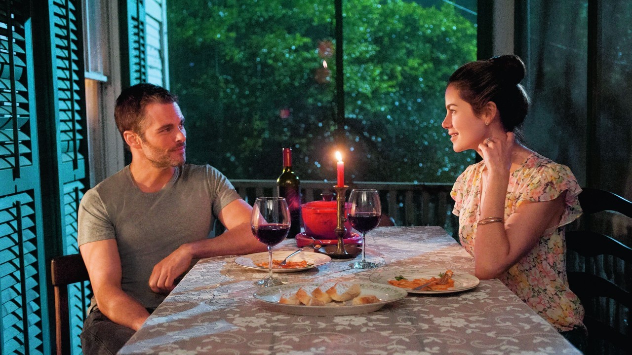 Still from The Best Of Me. Pictured: James Marsden and Michelle Monaghan