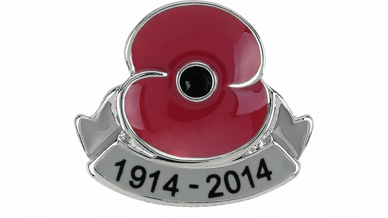 M&S COLLECTION POPPY STUD PIN 
£5