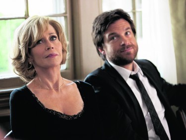 Jane Fonda as Hilary Altman and Jason Bateman as Judd Altman.