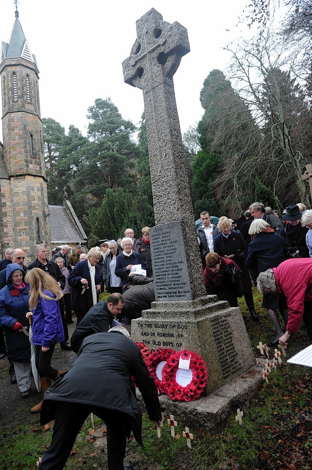 Aberlour memorial service