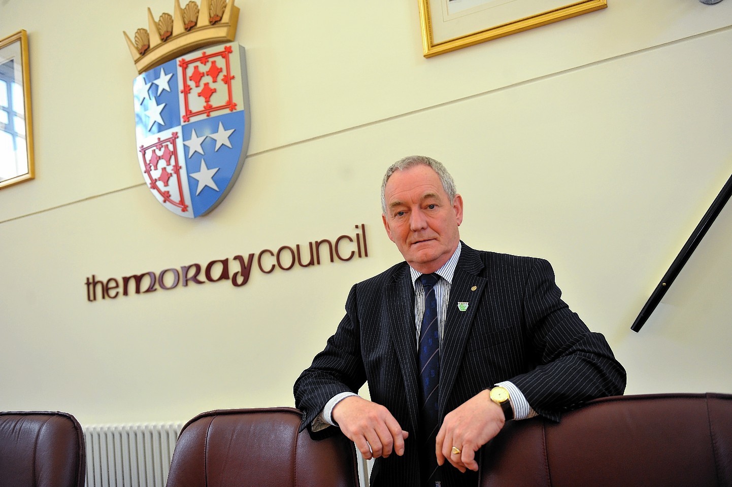 Council leader Allan Wright