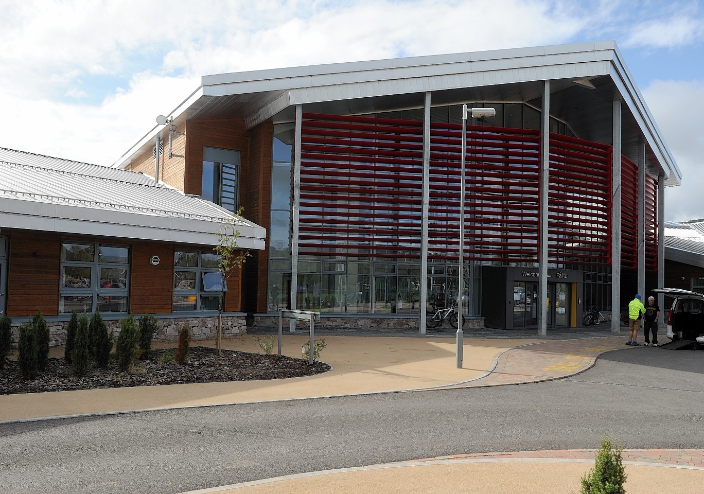 Aviemore Primary School was flooded