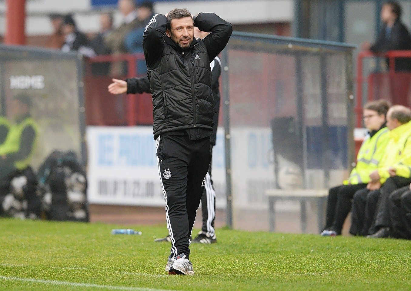 Derek McInnes was disappointed with his team's first half showing