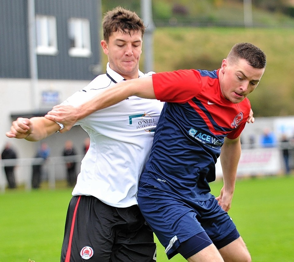 Gary Harris netted a dramatic winner for Turriff United on Saturday.