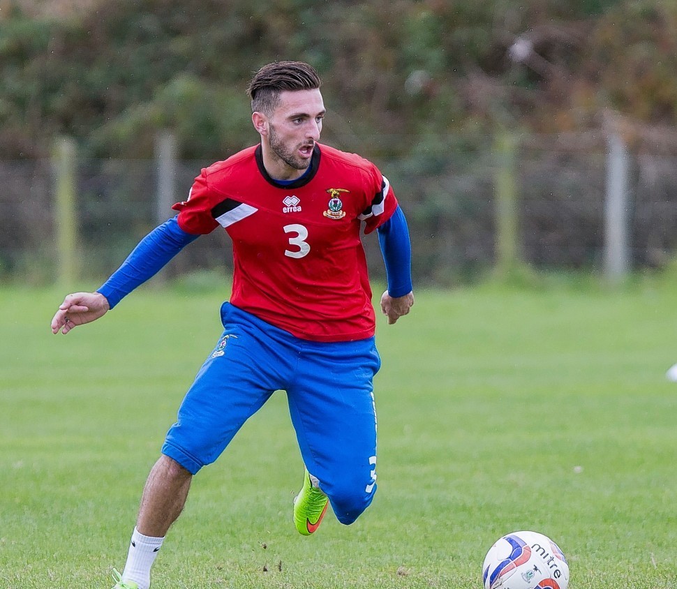 Caley Thistle vice captain Graeme Shinnie