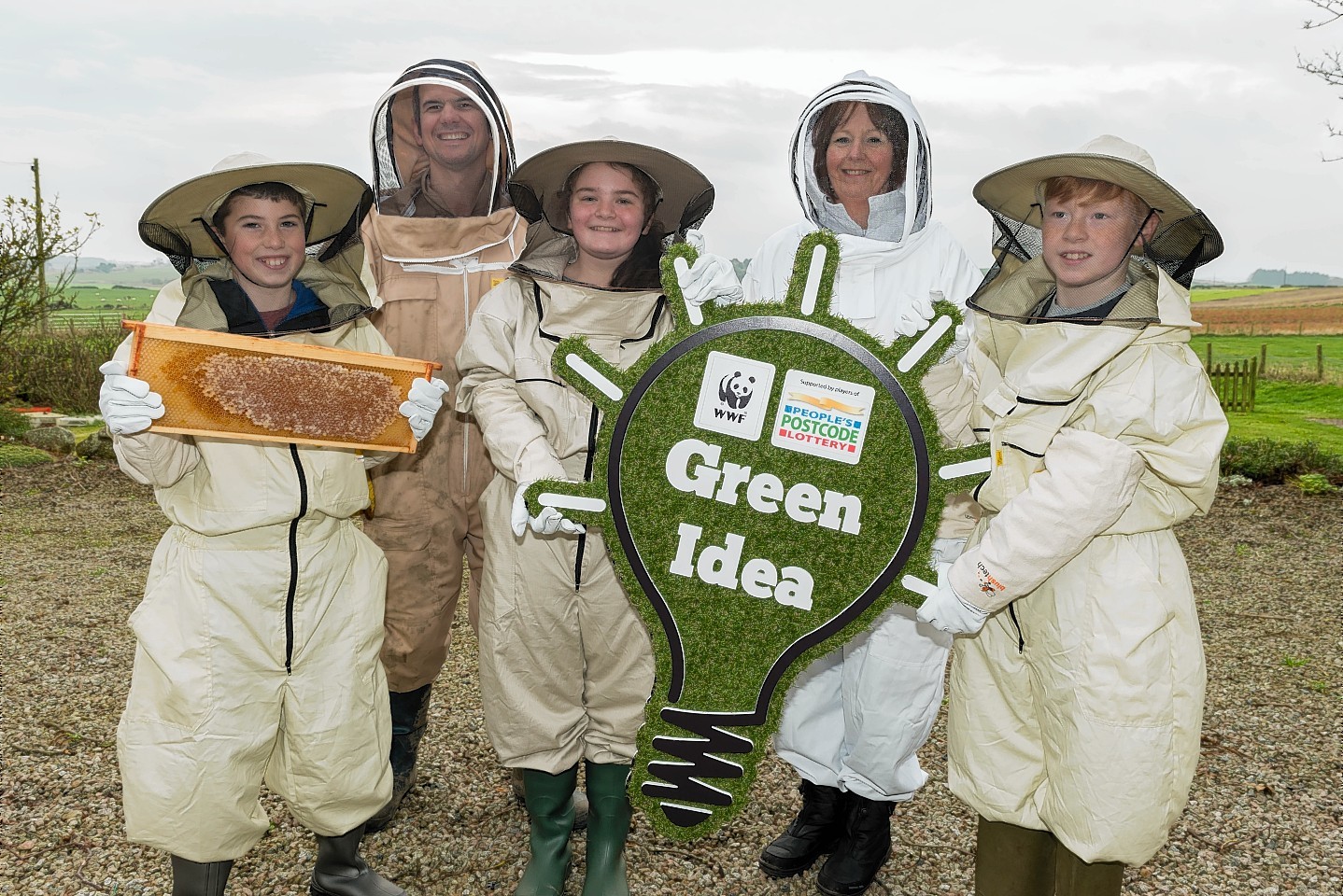 Greenbrae School have produced their first honey harvest
