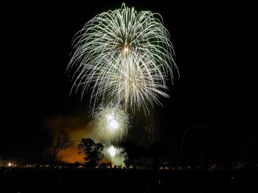 Fireworks at Inverness
