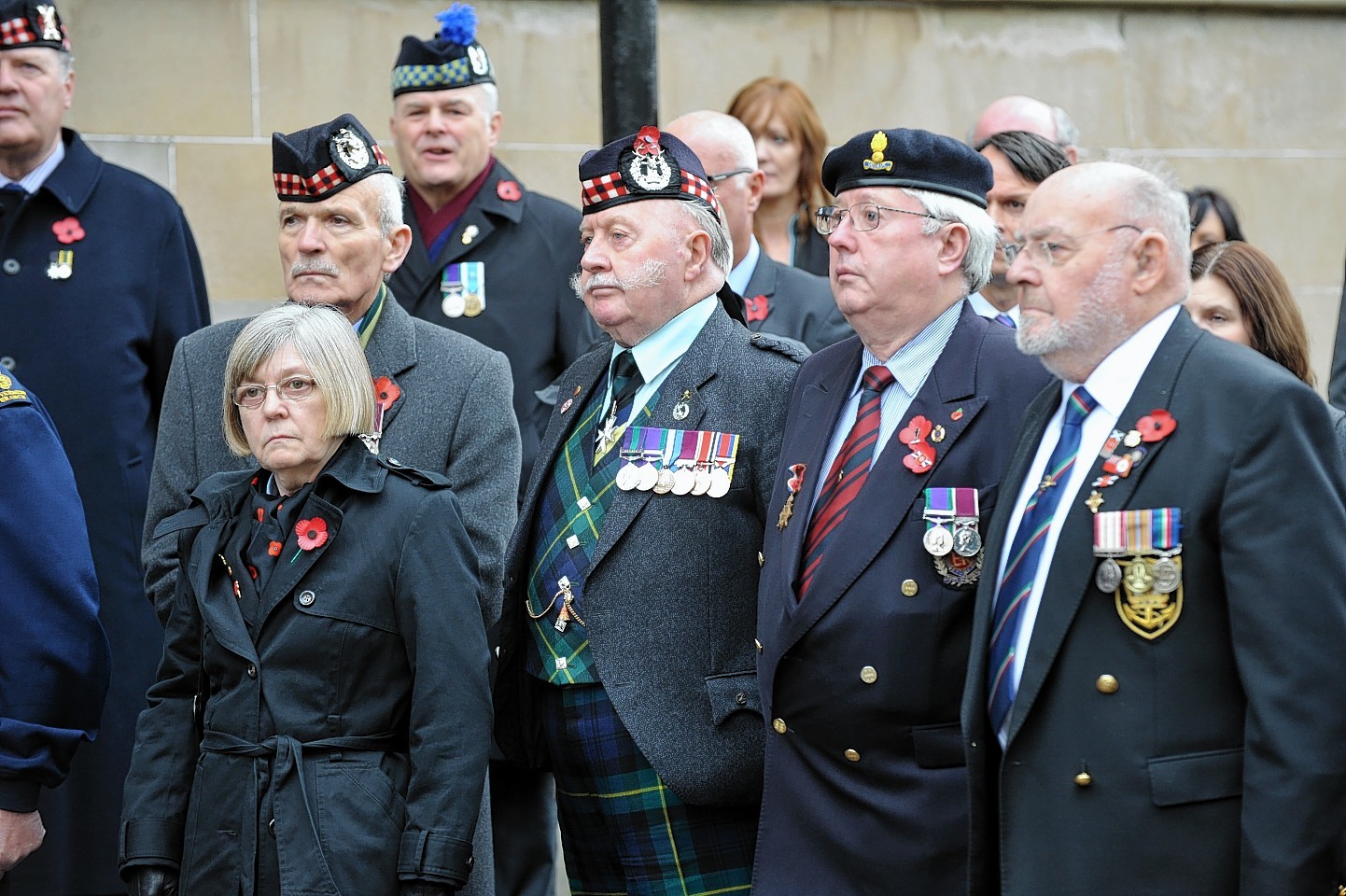 Armistice Day is marked in Inverness