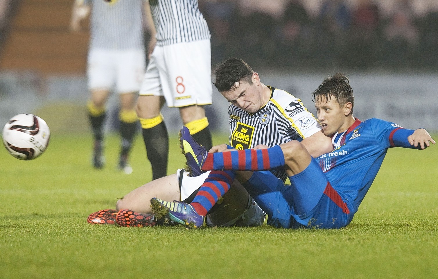 John McGinn and Danny Williams