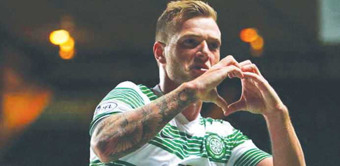 Guidetti has scored 13 goals in 25 games since joining Celtic but endured a grueling hour against Inter Milan on Thursday 