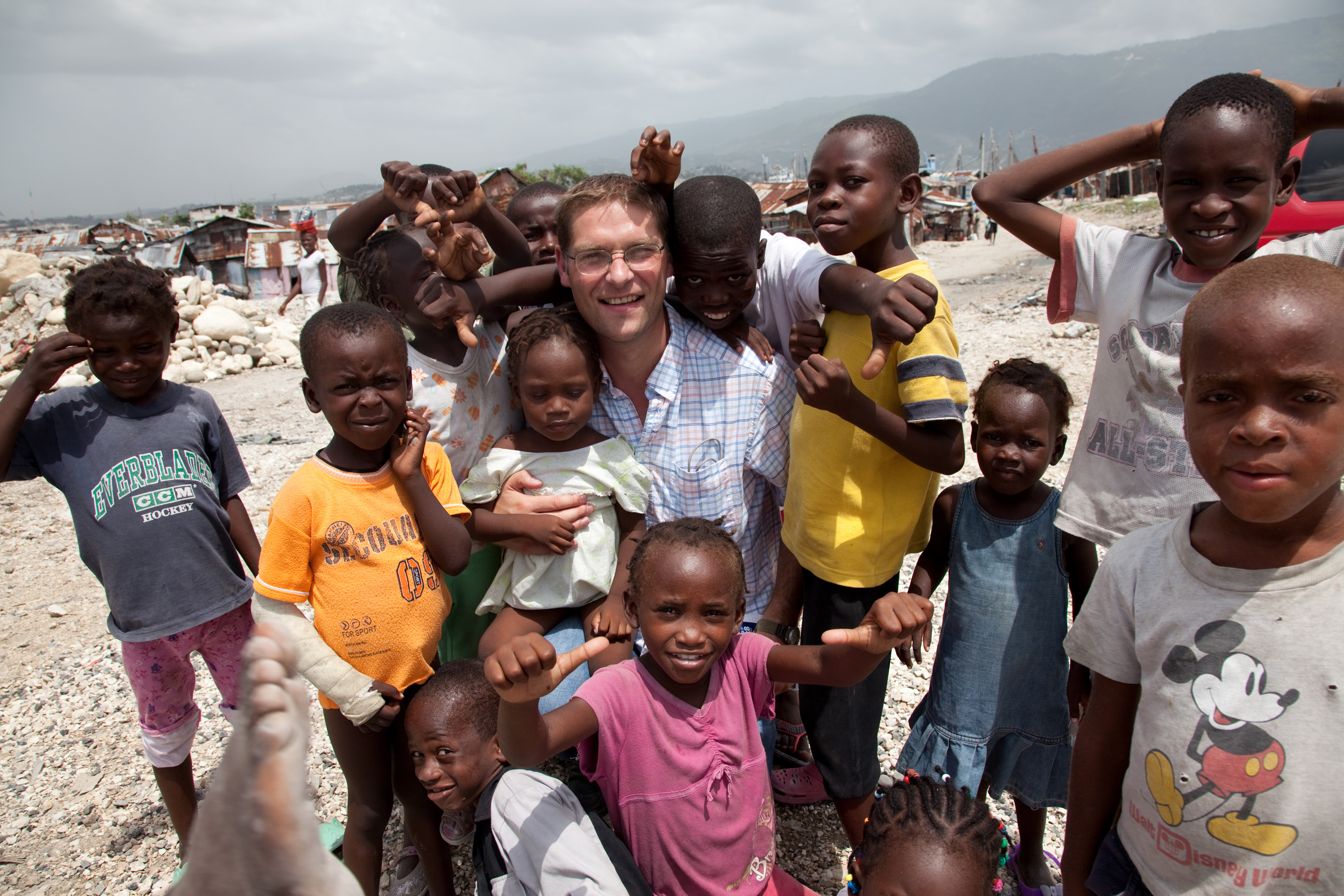 Magnus MacFarlane-Barrow in Haiti