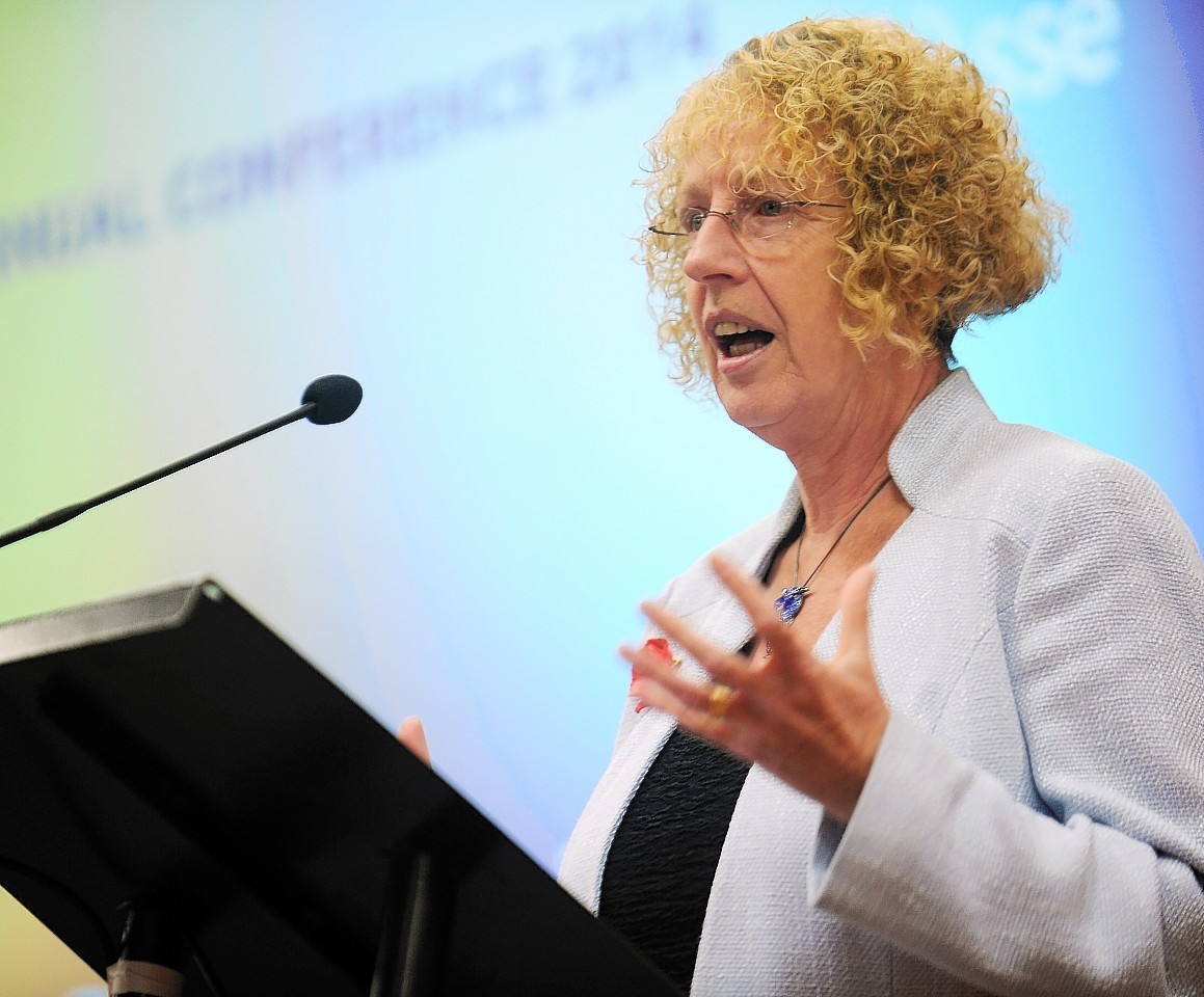 Housing and Welfare Minister Margaret Burgess