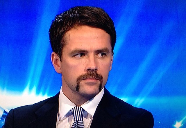 Michael Owen gets into the Movember spirit. 