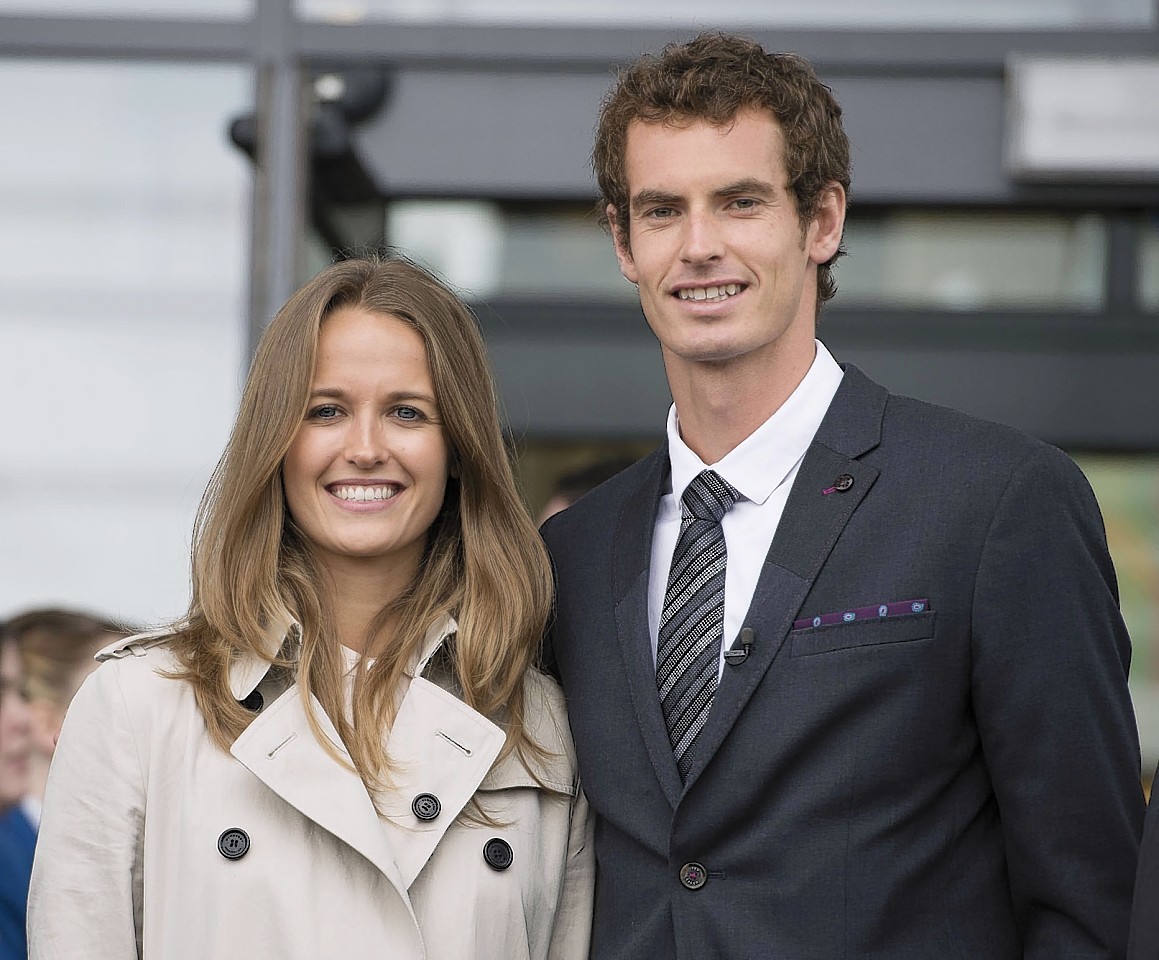 Kim Sears and Andy Murray