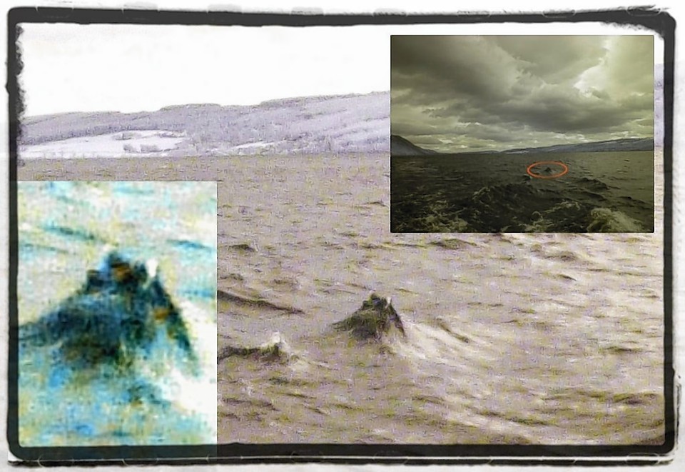 The most recent reported sightings of Nessie