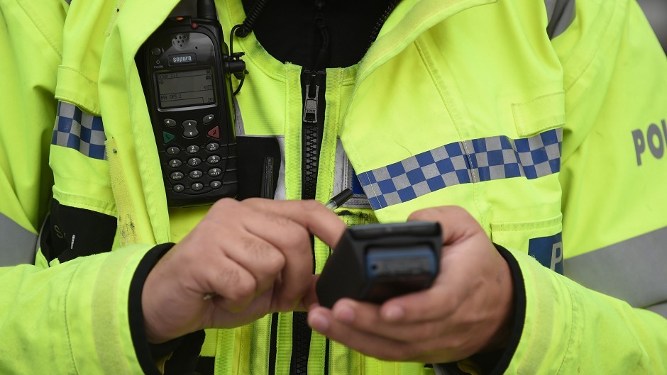 The A82 is blocked in Fort Augustus after an accident