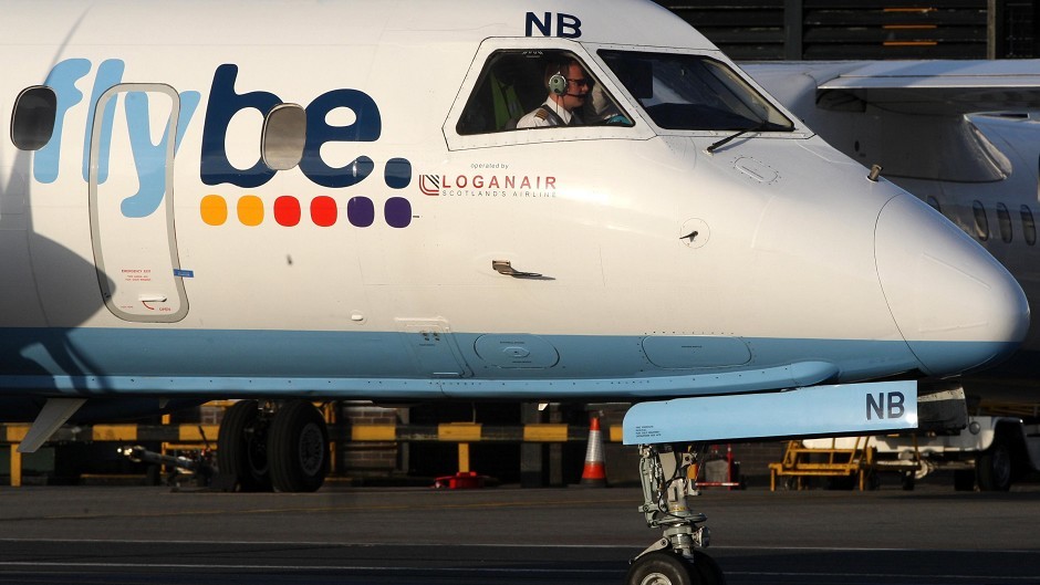 An Inverness bound Flybe jet returned to Birmingham due to a technical fault.