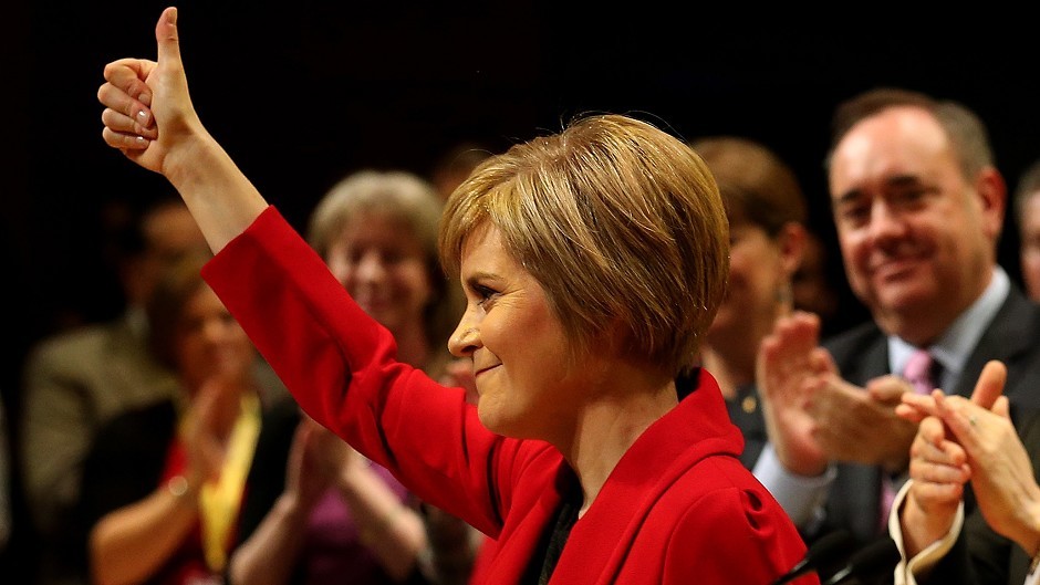 Nicola Sturgeon was in Aberdeen for the last leg of her Scottish tour