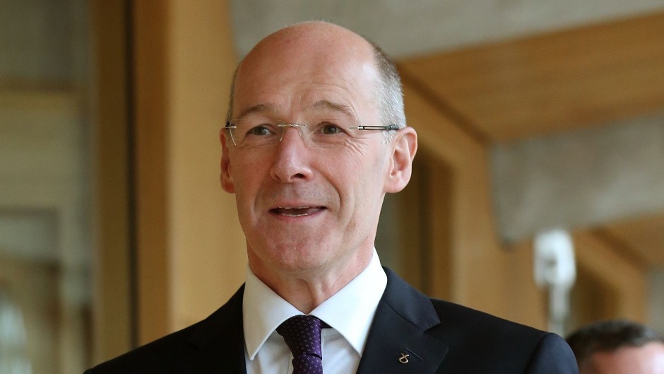 Deputy First Minister John Swinney vowed to continue fighting for more powers for Holyrood.