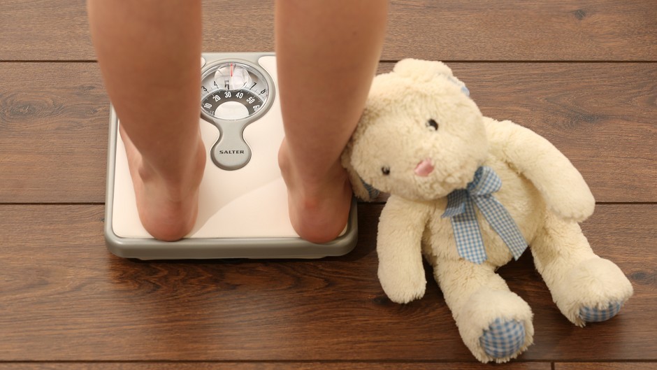 A quarter of children in Shetland are obese.