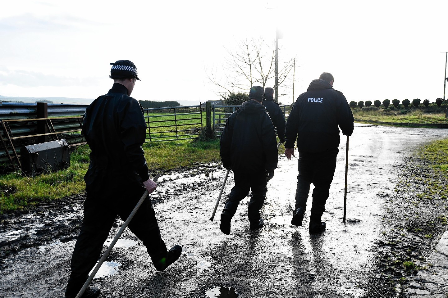 Search party out looking for Shaun in the area he went missing