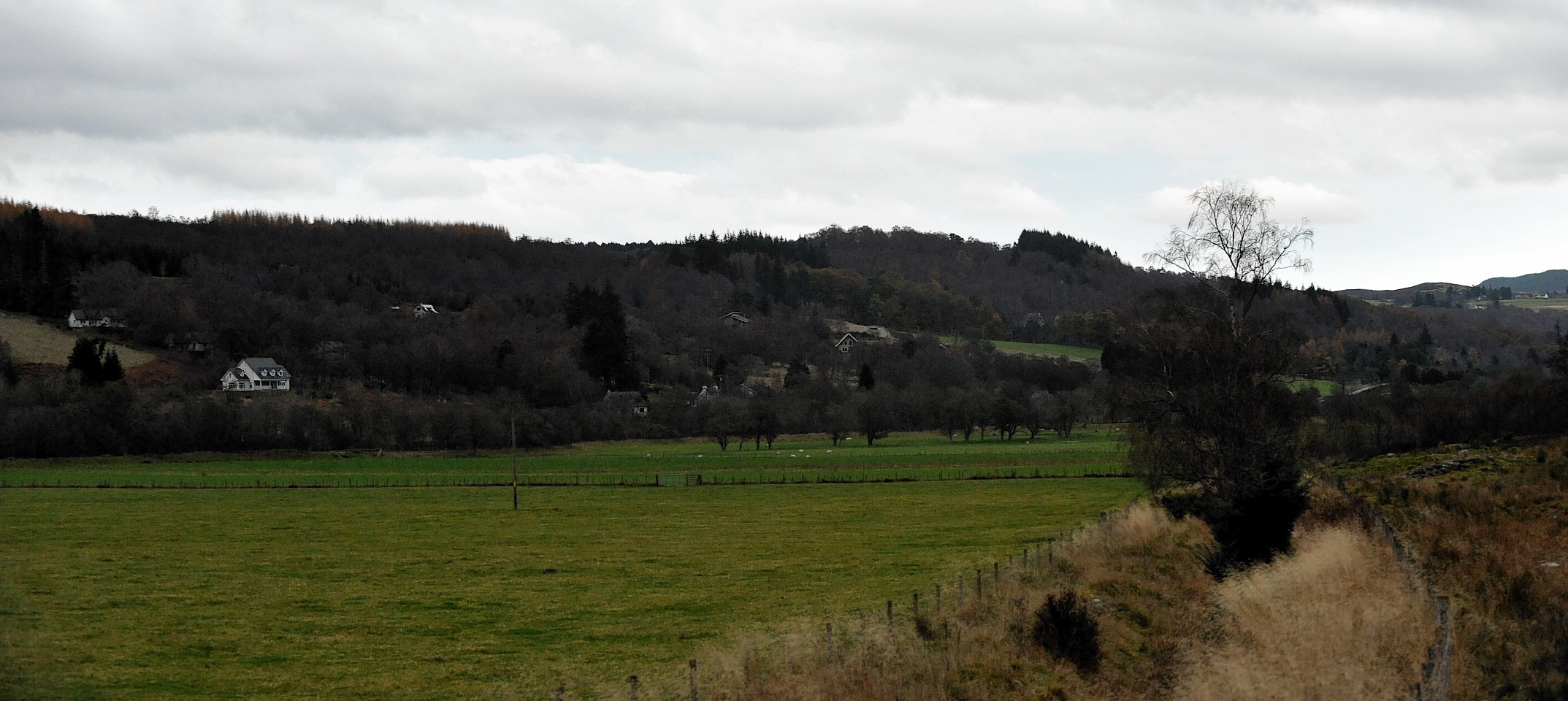 The proposed site of Cnoc an Eas