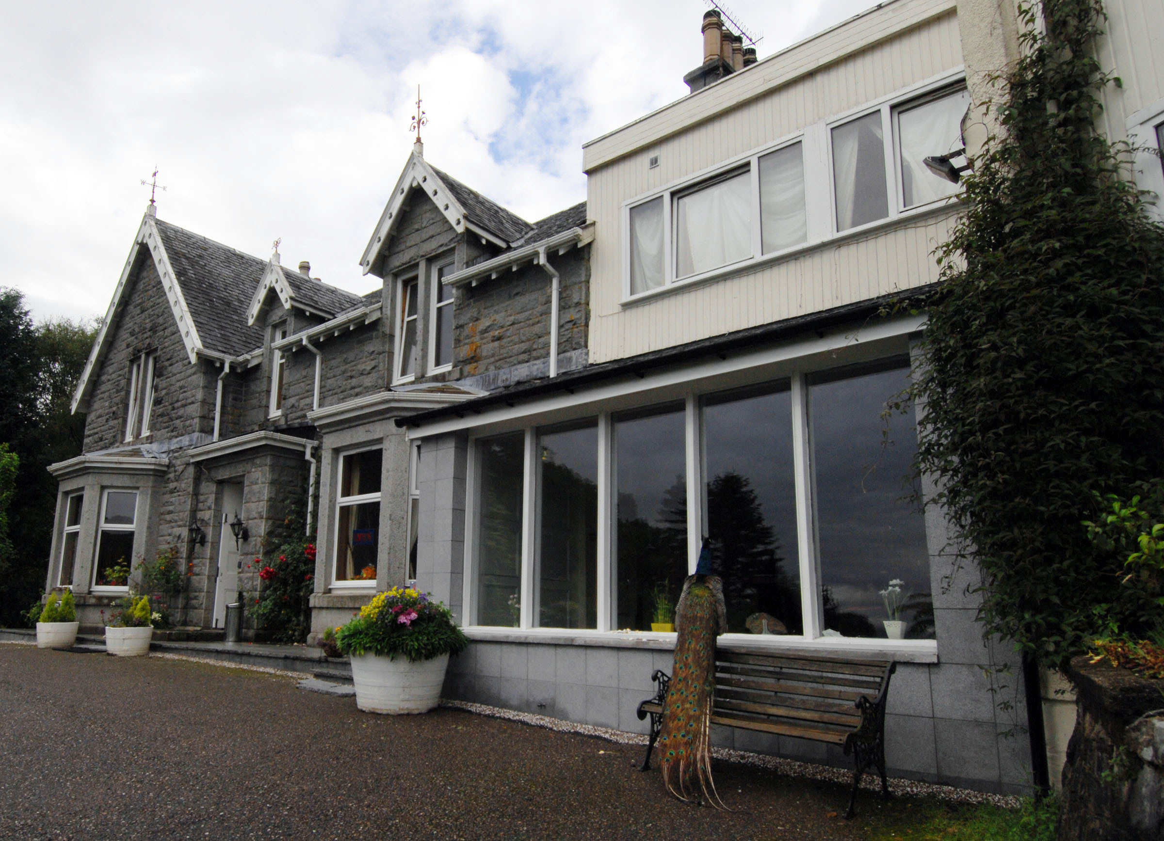 The Stewart Hotel at Duror, near Appin, where the men were used as modern slaves