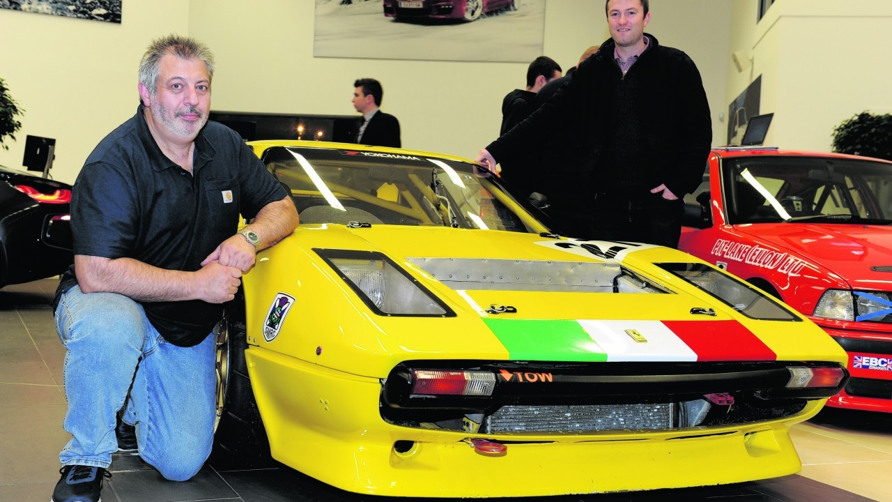 Picture of (L-R) Mario Ferrari and Graham Davidson.