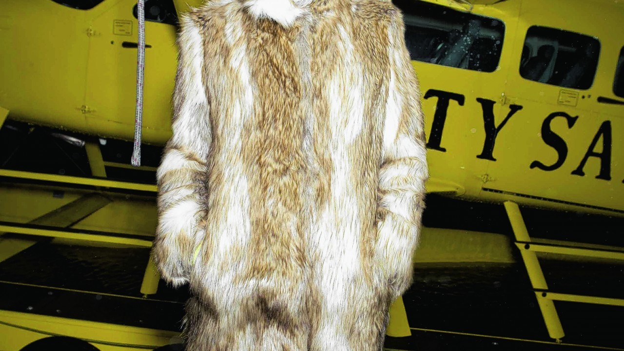 from the Autumn Winter
Marble Faux Fur Collection at
Morgan McVeigh’s of Colpy.