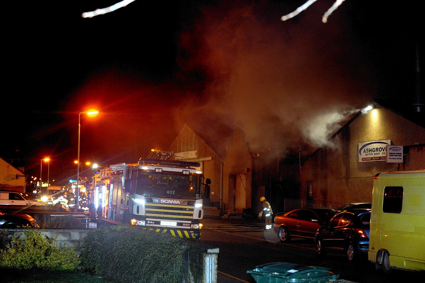 Ashgrove Road fire, Elgin