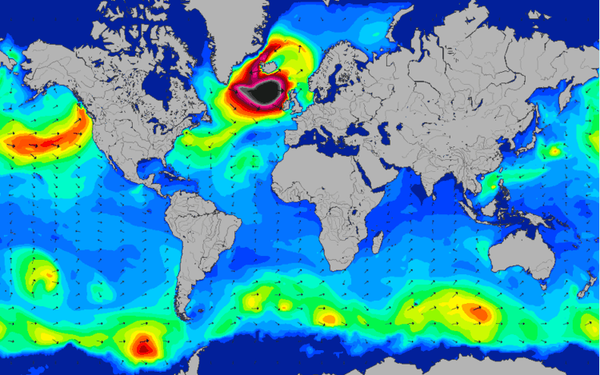 The largest waves in the world are just off the coast of Oban