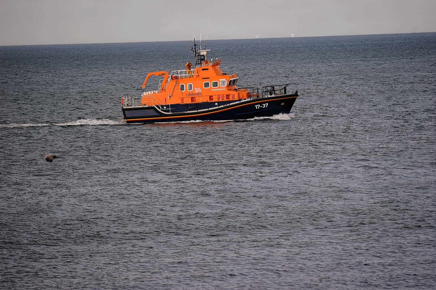The Buckie Lifeboat was called out