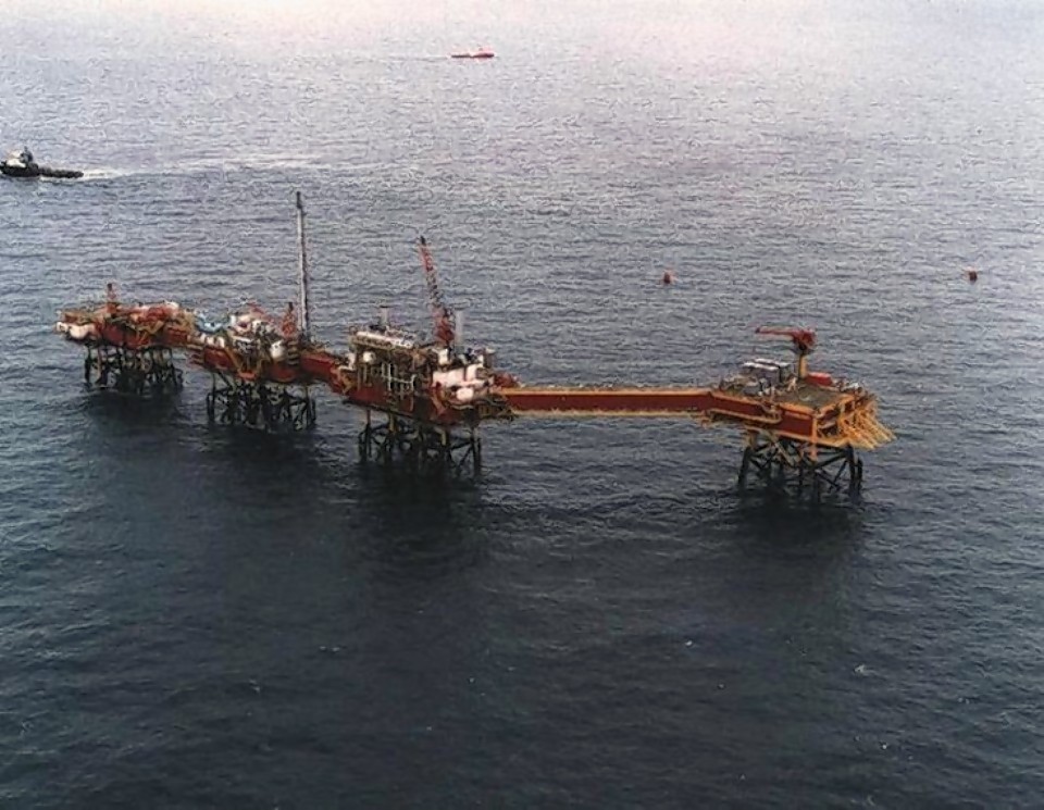 Conoco Philips viking B platform