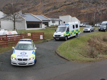 Convoy leaves Torridon