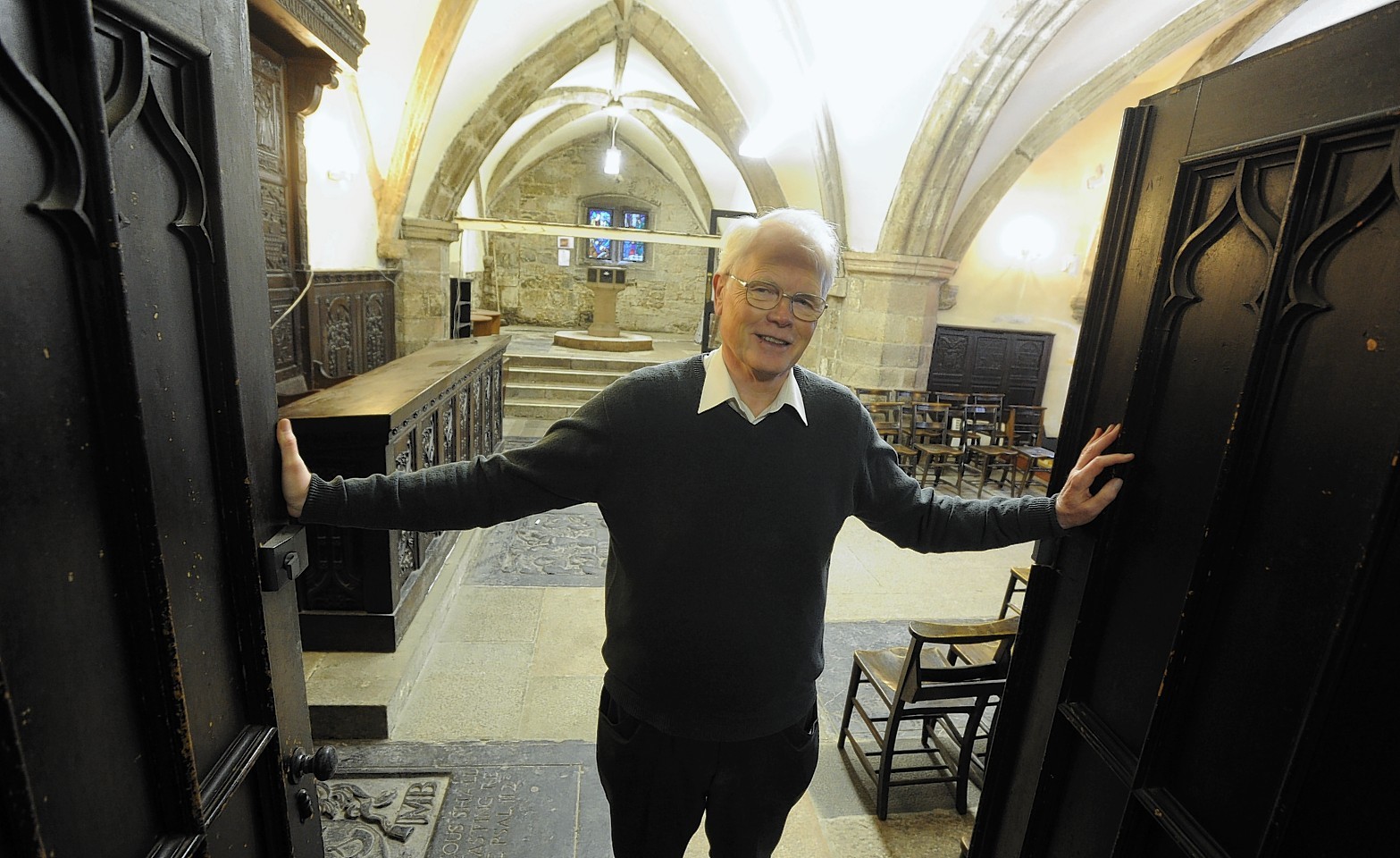 Arthur Winfield has received a BEM for services to heritage in Aberdeen for leading a project at the Mither Kirk