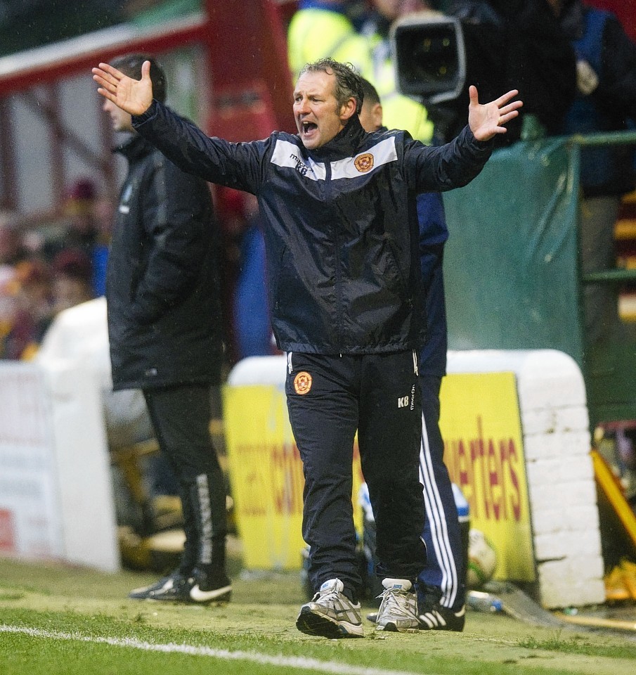 Kenny Black has been in position as Motherwells caretaker boss