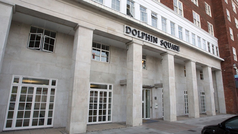 Dolphin Square in Pimlico, London, home of an alleged Westminster paedophile ring.