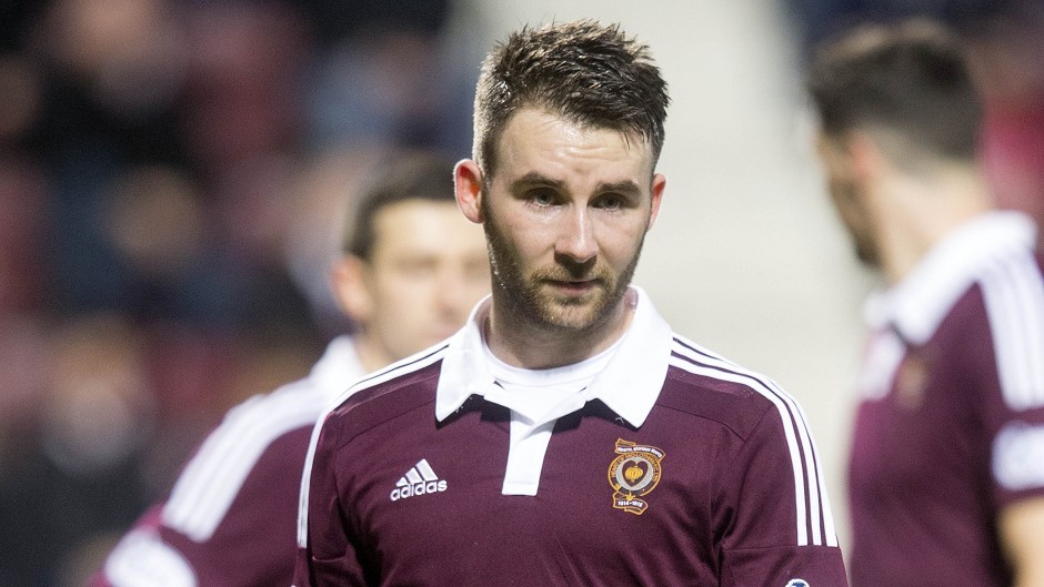 James Keatings has scored a number of important goals for the Jambos this season but he could be on the move