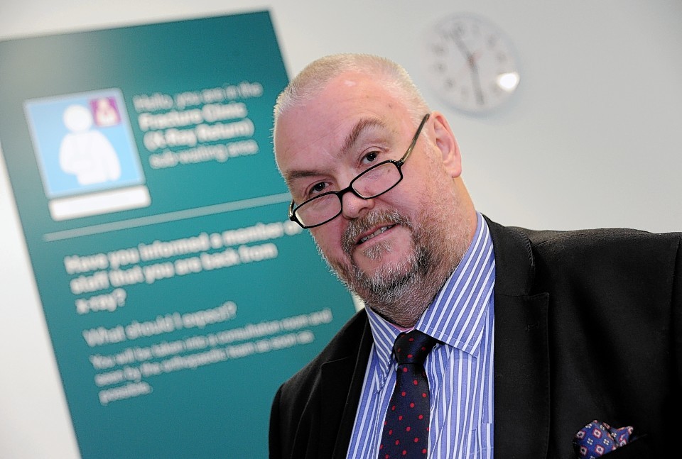 NHS Scotland chief executive Paul Gray delivered his annual report yesterday