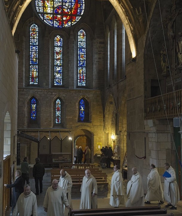 Pluscarden Abbey near Elgin is among the recipients of the UK Government funding