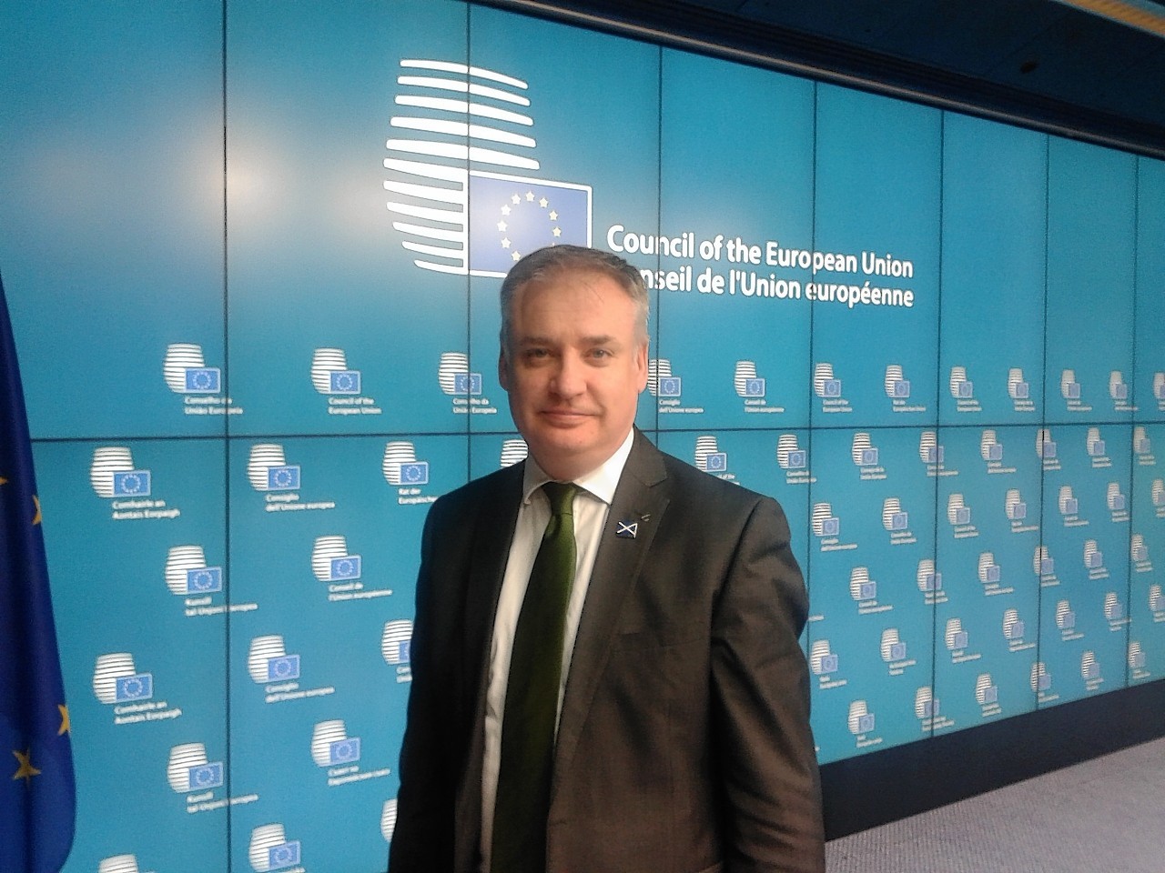 Richard Lochhead in Brussels