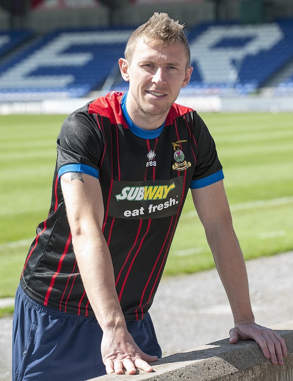 Captain Richie Foran continues to miss out for  Caley Thistle