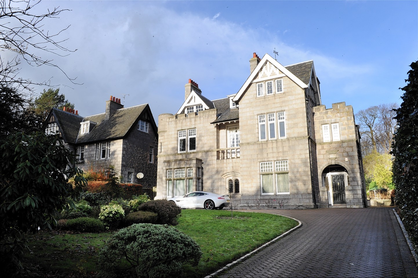 This house, bought at the end of last year for £3million is the most expensive home in Aberdeen.