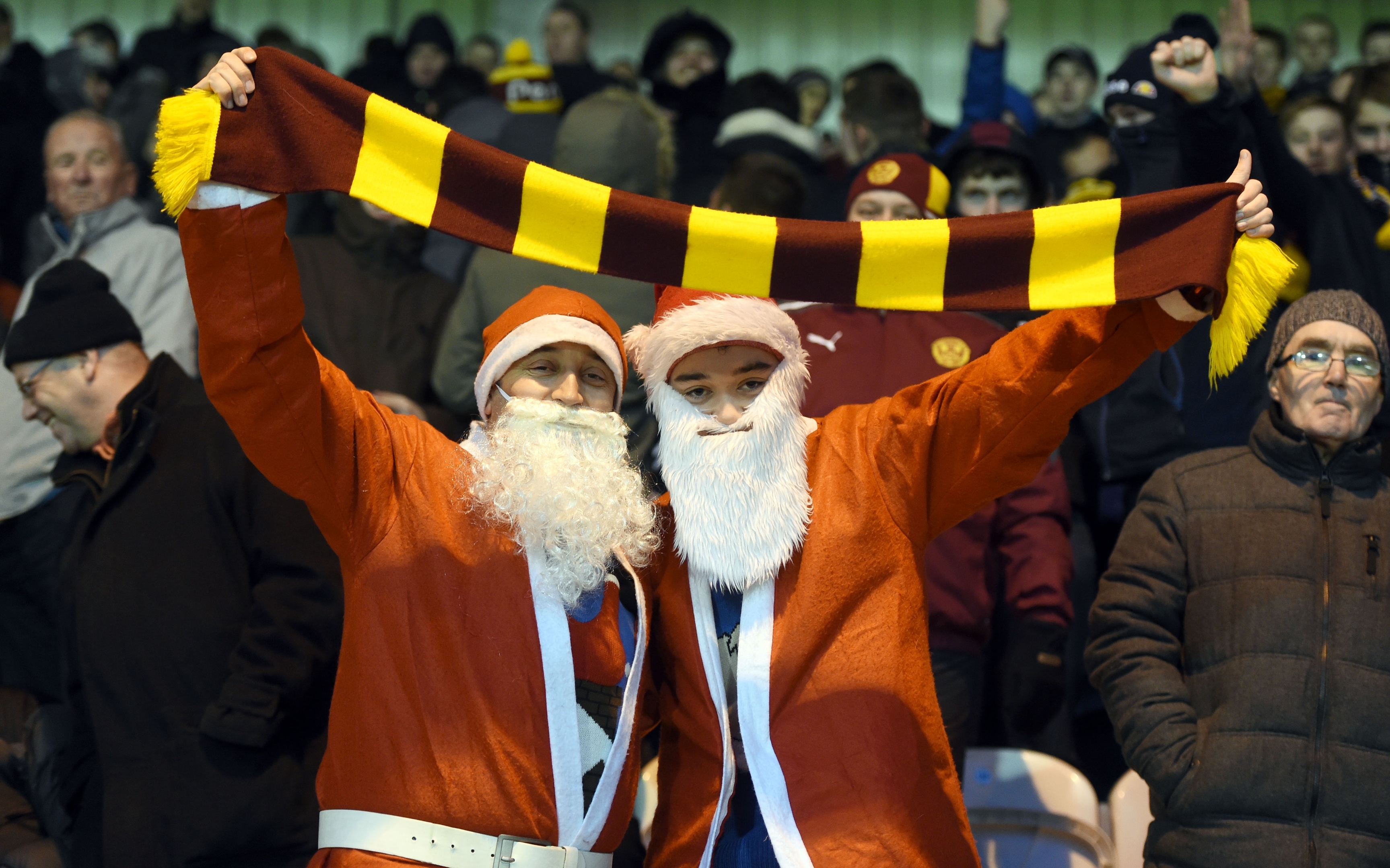 Motherwell fans got an early present in the shape of new manager Ian Baraclough