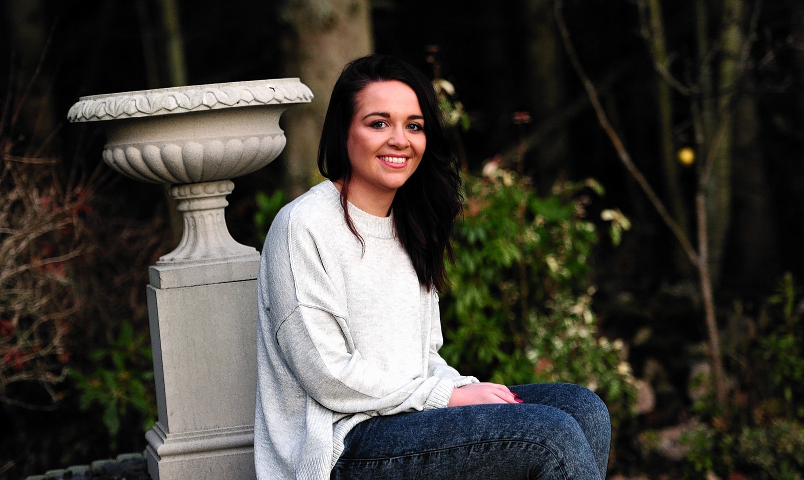 Sarah Anderson at her family home in Campfield, near Glassel