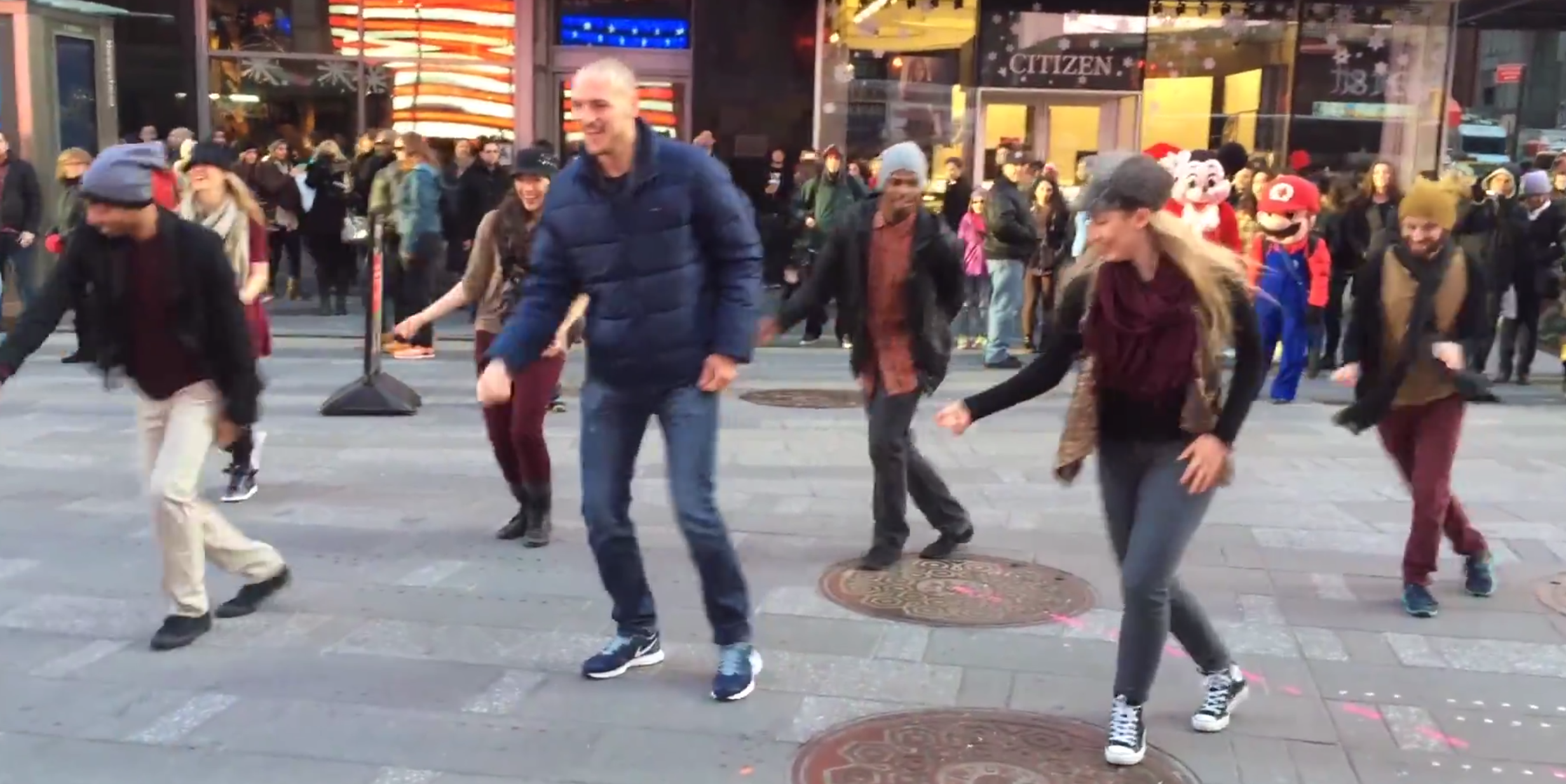 The New York flashmob