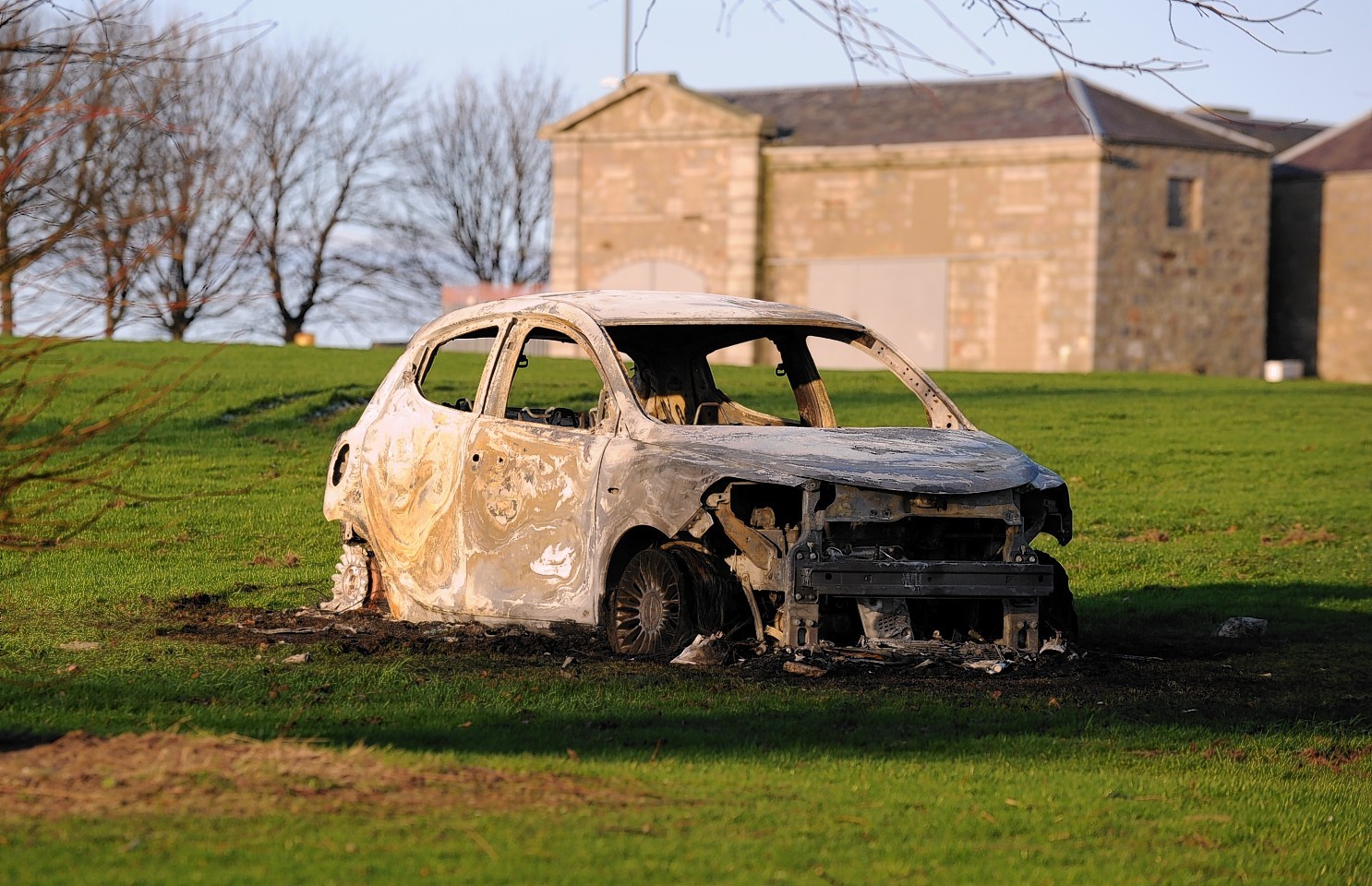 Car destroyed in Sheddocksley